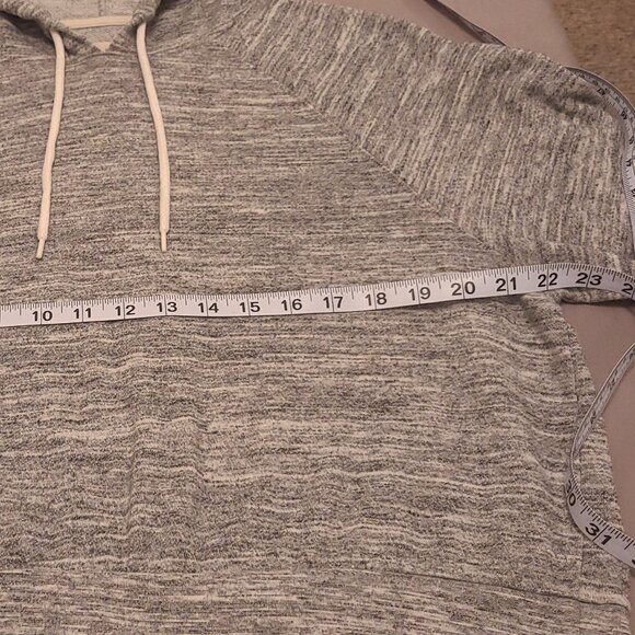 Mossimo Supply Co. Gray Lightweight Hoodie Sweatshirt | Size Large - Picture 11 of 11